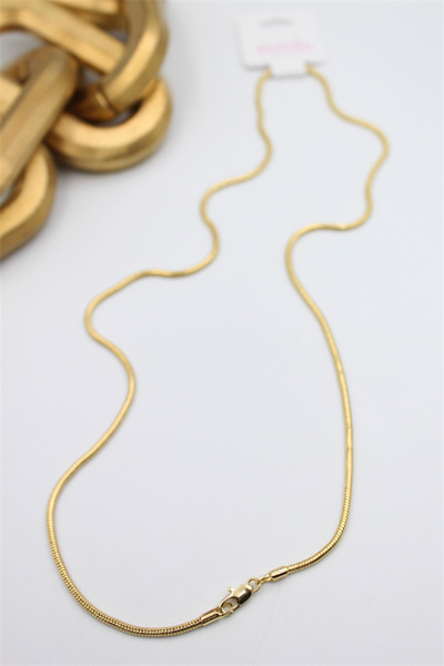 Mestore سلسلة قلادة شوبينج - 50 سم - ذهبي