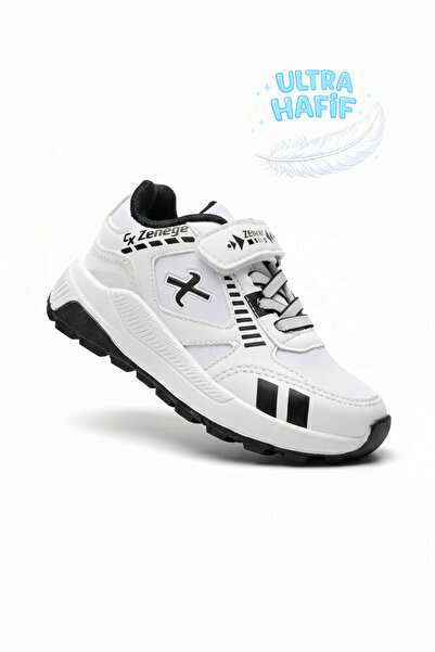 ZENEGE Unisex Children's Sports Shoes (Girls Boys) Velcro Orthopedic