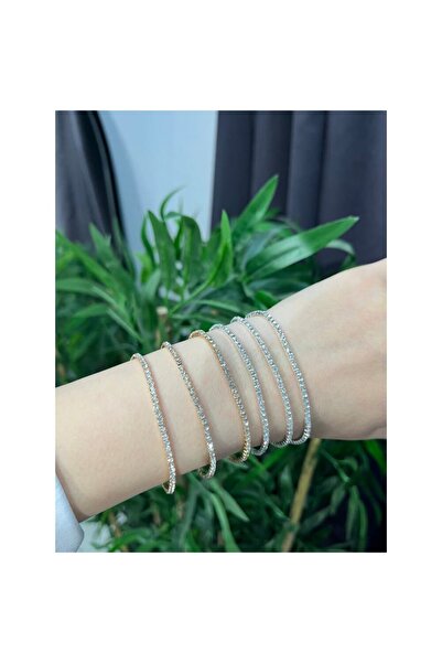 Myth Jewellery Zirkon Taşlı Lastik Su Yolu Bileklik