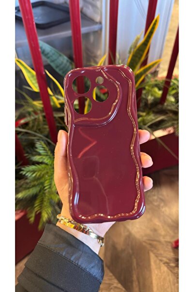 KILIF STORE Infinix HOT 40i / Tecno SPARK 20 / SPARK 20C Uyumlu BORDO TELEFON...