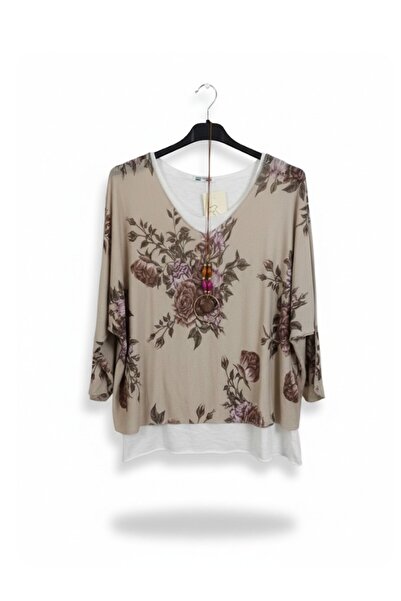 Park Moda ITHAL DESENLI PAMUKLU KOLYELI IKILI takım