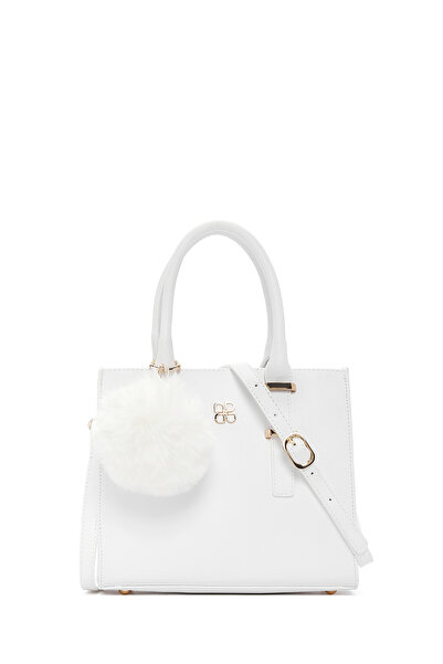 Derimod Women's White Long Strap Accessory Handbag 26Pbd2005Cv