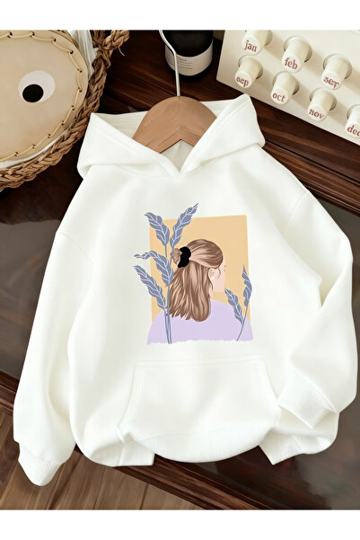 Rayan & Hoor Style Kiz Printed Unisex Oversize/Casual Cut Basic Thick/Fleece ...