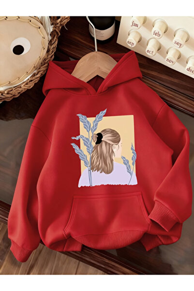 Rayan & Hoor Style Kiz Printed Unisex Oversize/Casual Cut Basic Thick/Fleece ...