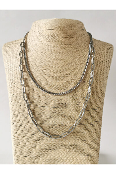 Halley Concept Balance unisex steel chain necklace