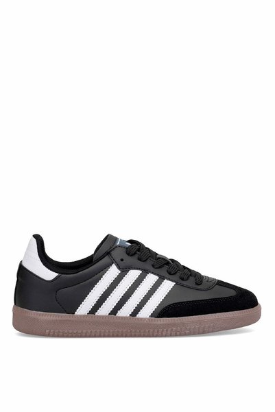 Ayakkabı Fuarı Elit Ikz1726 Women's Classic Sneaker Black - White