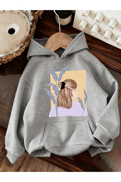 Rayan & Hoor Style Kiz Printed Unisex Oversize/Casual Cut Basic Thick/Fleece ...