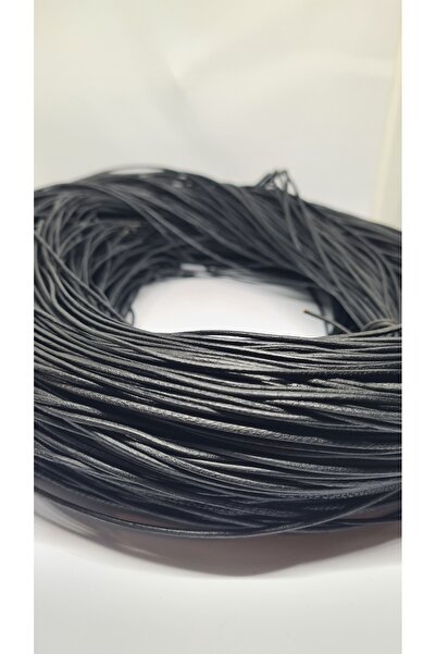 Nemma Deri Yuvarlak deri ip 2 metre (25 adet)