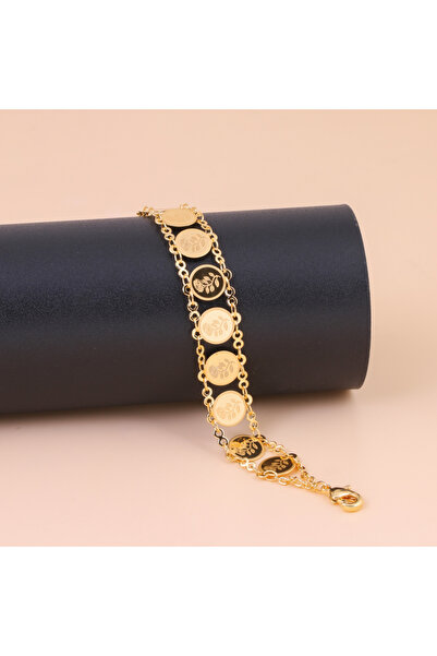 Generic أسواره بديل الذهب سبايك دائري لايسبب الحساسيه