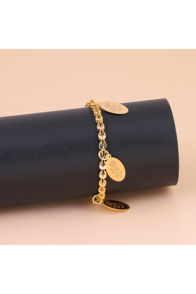 Generic أسوره بديل الذهب سبايك لايسبب الحساسيه