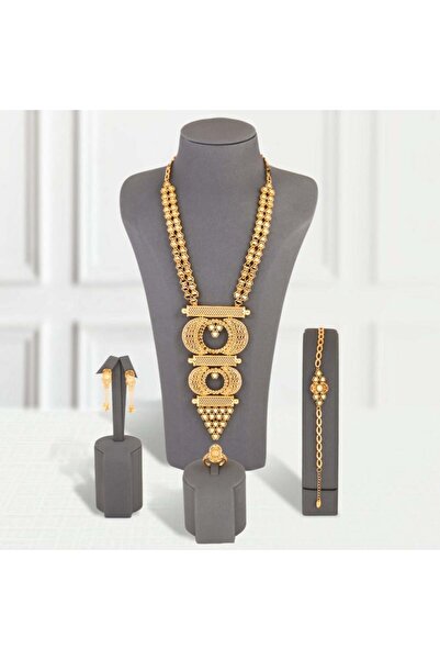 Generic طقم بديل الذهب الأصالة الملكية لايسبب الحساسيه