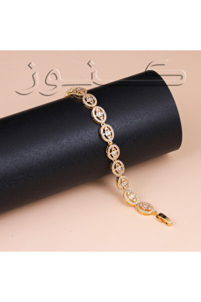 Generic اسوارة زيركون ذهبيه