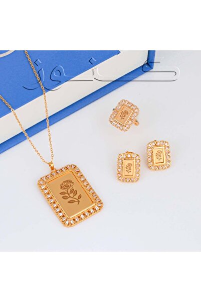 Generic طقم سبايك زركون بديل الذهب