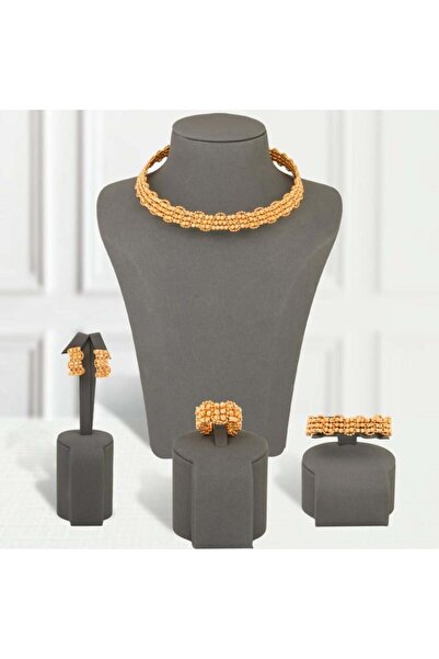 Generic طقم بديل الذهب دوريكا الملكة لايسبب الحساسيه