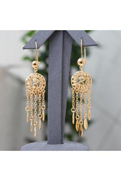 Generic حلق شنكار بديل الذهب نغم السلاسل لايسبب الحساسيه