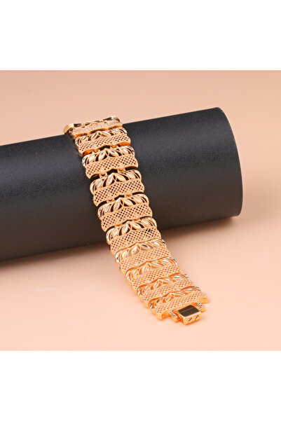 Generic أسورة بديل الذهب أوراق الربيع لايسبب الحساسيه