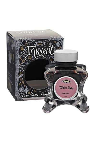 Diamine Inkvent Black Edition Collection Şişe Mürekkep 50ml Wilted Rose