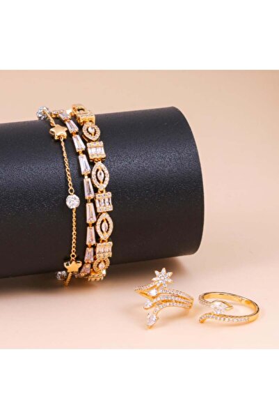 Generic اساور تنسيق البياجيت ذهبية