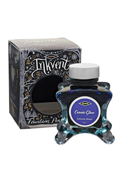 Diamine Inkvent Black Edition Collection Şişe Mürekkep 50ml Cosmic Glow