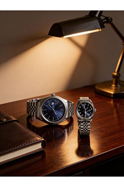 YAFANİ ÇİFT ÇELİK SAATLER