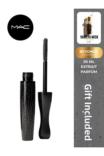 M.A.C ماسكارا كربونية سوداء ثلاثية الأبعاد لتكثيف الرموش وتطويلها + عطر بيوند...