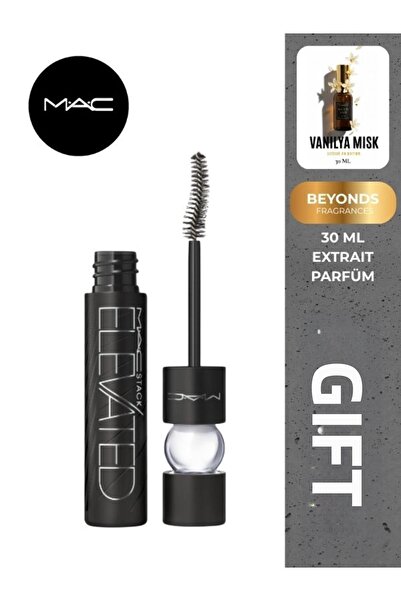 M.A.C ماسكارا سوداء ذات تأثير رافع، يمكن تطبيقها طبقة بعد طبقة، تزيد الحجم وت...