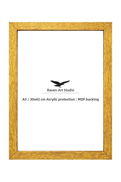 Raven Art Studio Potala A3-30x42cm Αντίκα Χρυσή Αφίσα Φωτογραφικού Έγγραφου Π...