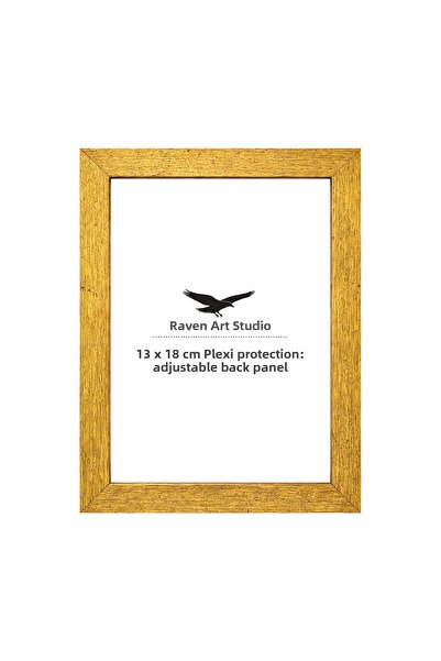 Raven Art Studio Potala 13x18cm Αντίκα Χρυσή Αφίσα Φωτογραφικών Εγγράφων Πλαί...