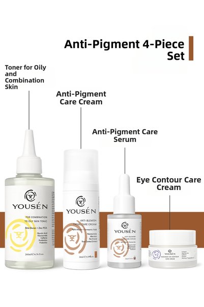 Yousen Anti-Blemish 4-Piece Care Set for Combination and Oily Skin