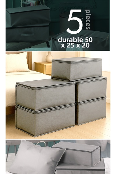 Vedsey Home Organizer Set de 5 piese de dimensiune medie 50x25x20 cm, pentru ...