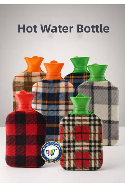 nistabolje كيس ماء ساخن كبير الحجم كيس ماء مضغوط ساخن وبارد بسعة 2 لتر مع غطا...