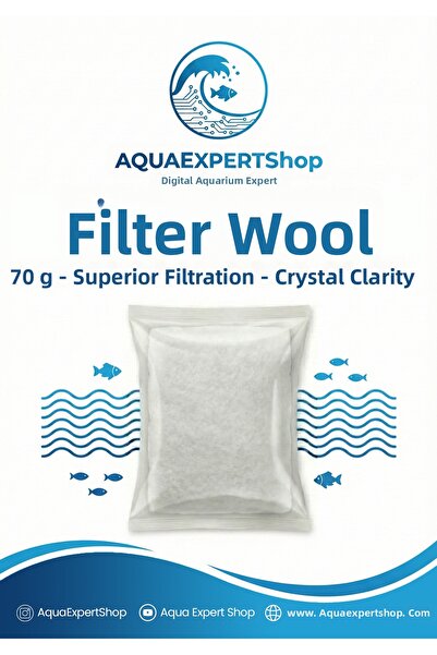 Aqua Expert Aquarium Filter Fiber - Superior Cleaning - Premium Series - Crys...
