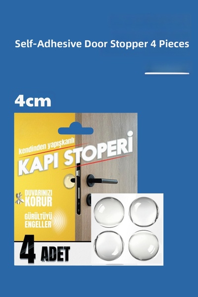 Nandy Home 4 opritoare de ușă - autoadezive - 4cm