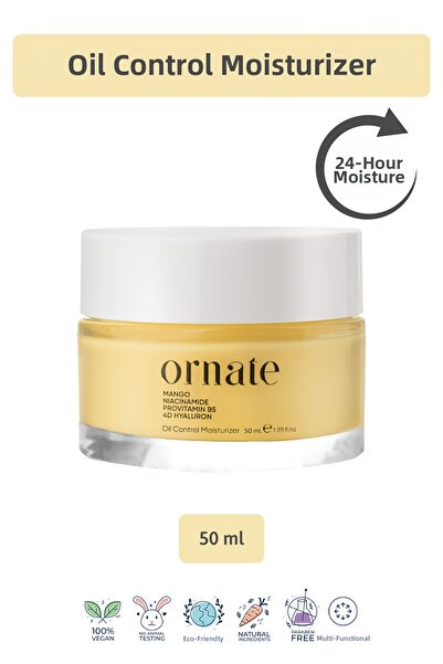 ORNATE كريم مرطب ذو أساس مائي، مرمم، مضاد للبشرة الدهنية، مختلطة، شديدة الدهو...