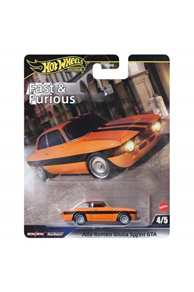 HOT WHEELS Fast-Furious Premium Araba ALFA ROMEO GIULIA SPRINT GTA HNW46 - JBM04