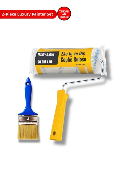 YILSAN مجموعة فرشاة دوارة للرسم - قطعتين