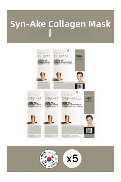 Dermal Firming Anti-Aging Syn-Ake Collagen Mask 23 Gr 5 Pieces