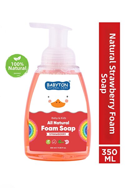 BABYTON Natural Strawberry Foam Soap 350 ml