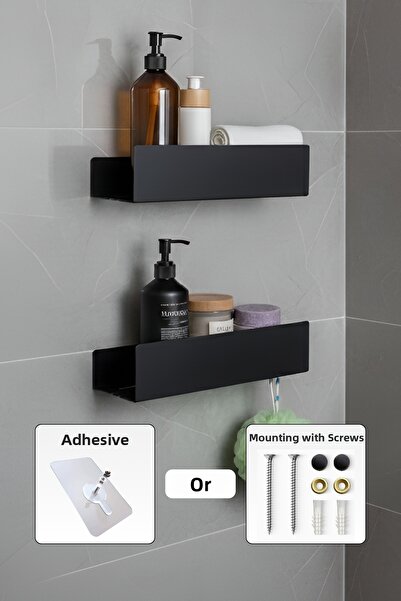 Morimora رف دش منظم للحمام مصنوع من الفولاذ المقاوم للصدأ عالي الجودة - مجموع...