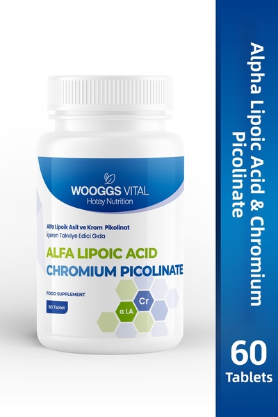 Hotay Nutrition Wooggs Vital مكمل غذائي يحتوي على حمض ألفا ليبويك وبيكولينات ...