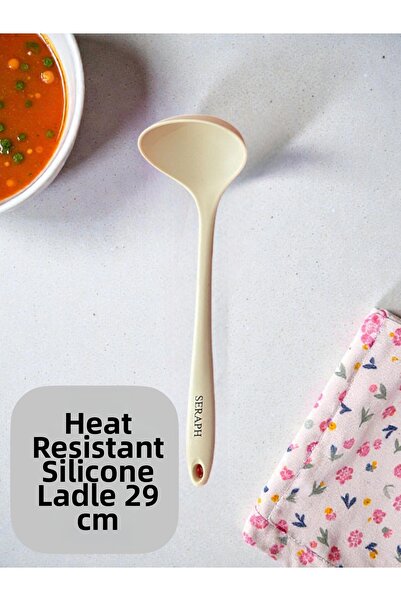 Seraph Heat Resistant Silicone Ladle 29 cm 1 Piece