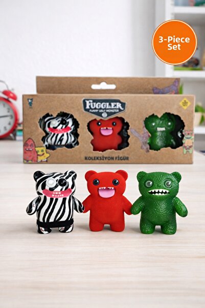 TOYFEST Fuggler Funny Ugly Monster 3-Piece Collectible Figure Set – Colorful ...