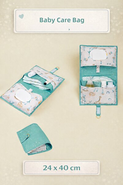 PONÇİK BEBEK Baby Diaper Bag |   Practical & Portable Baby Care Bag – Ideal f...