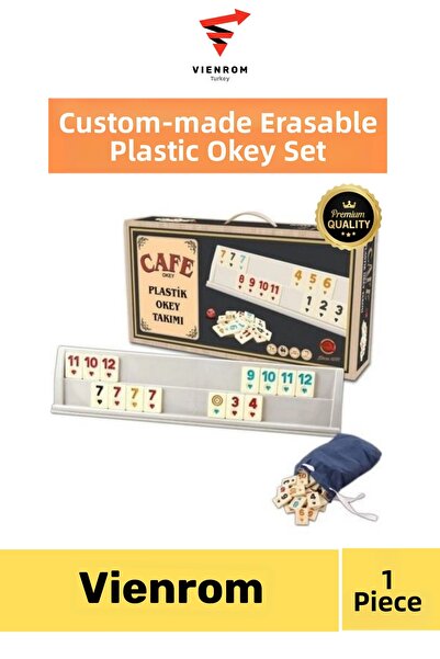 Vienrom # Okeytakımı Durable Erasable Plastic Coffee Shop Cafe Dirt-Repellent...