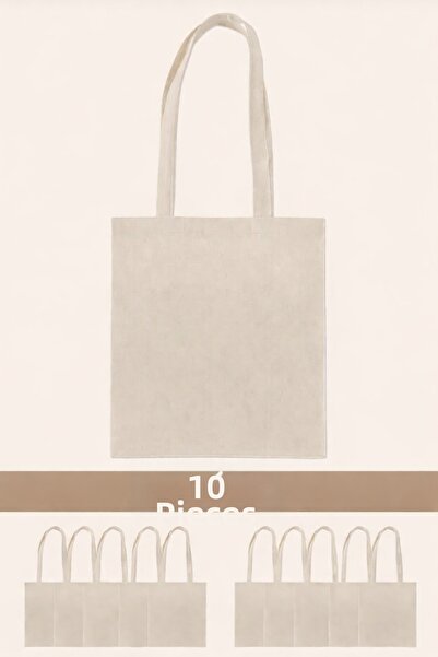 SADEN HOME Geantă din pânză brută, fără imprimeu, 100% bumbac |   35x40 cm | ...