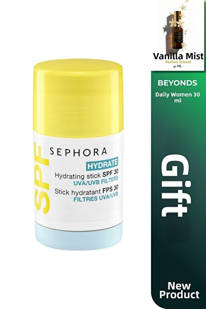SEPHORA قلم واقي من الشمس مرطب بعامل حماية من الشمس SPF30 مع فلتر UVA UVB ذو ...