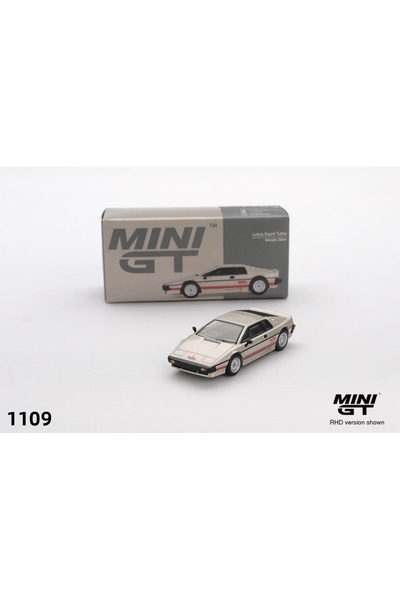 mini gt 1109 لوتس اسبريتس توربو ميتاليك سيلفر 1/64 موديل سيارة