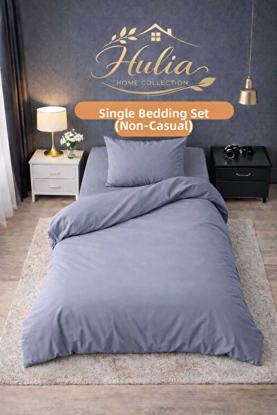 Altıntaş soft Σετ Παπλωματοθήκης Μονό Βαμβάκι τεμάχια Απαλής υφής ( Θήκη παπλ...