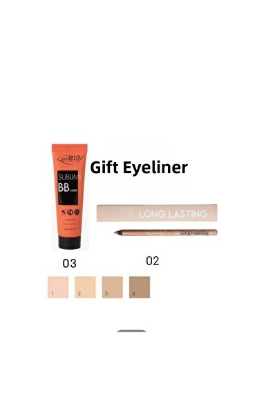 purobıocosmetics كريم أساس غير لامع بتغطية عالية ومقاوم للماء وتركيبة نباتية ...