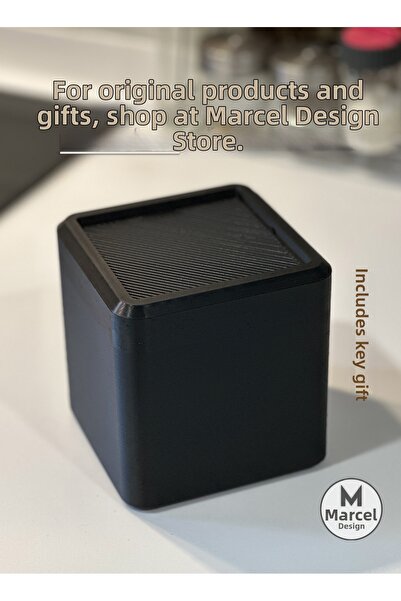 MarselDizayn سلة مهملات أنيقة لسطح المكتب من مارسيل ديزاين - للمطبخ والمكتب و...